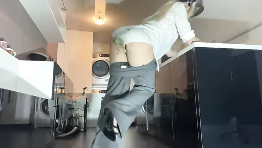 Thefartbabes - Office pants panty poop custom