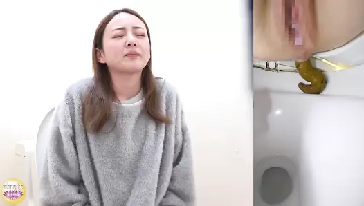 DLSL-622 10 Breaking through constipation: a woman who stays in the toilet and defecates with all her might