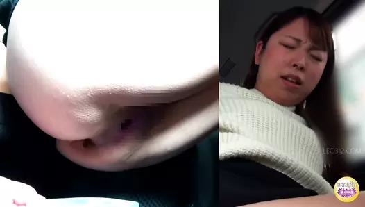 DLSL-612 05 Shameful poop in front of girlfriends during travel car trip