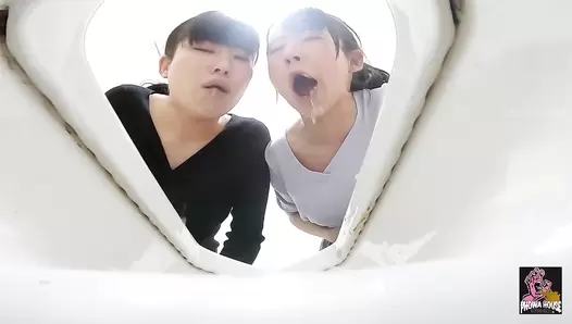 PGFD-095 05 Group of female college students in lewd and drunken vomit. VOL. 2