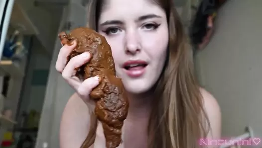 Ninounini - YOUR EX-GIRLFRIEND DOMINATES YOU: Your ex dominates you with her dirty body, her piss and her shit! (SCAT / PISS / DOMINATION / BDSM / FOOT FETISH / DIRTY PUSSY / NIPPLE PLAY / ATM)