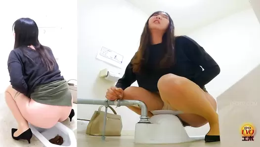 DLEE-753 04 Extremely fast dash to the toilet! Girls rushing through the streets to take a poop. The urge to defecate is unbearable!