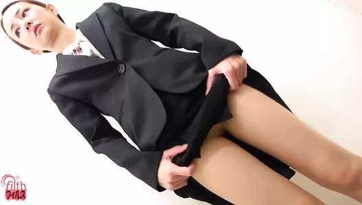 DLFF-640 02 Office ladies and their shady side job. (Defecation on camera)