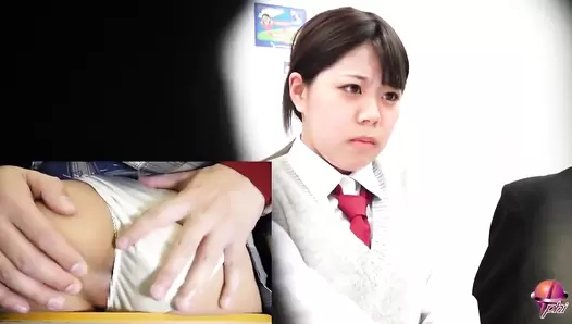 PP-146 02 Anal orgasm during class. Fingering schoolgirls’ tight assholes