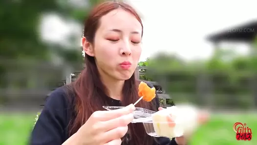 DLFF-629 04 Her first excretion documentary. VOL. 5 Rui Kisaragi poops