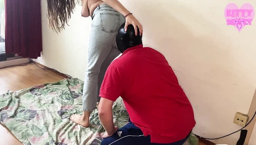 Kitty Skatt - Dirty diaper punishment