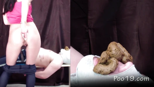 MilanaSmelly - Christina put her shit in her animal