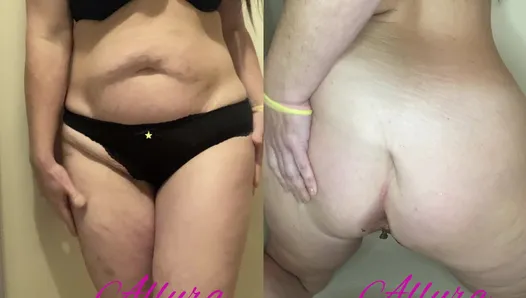 Allura - Allura’s quickie poo in the shower