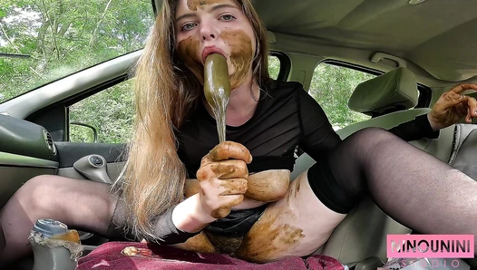 Ninounini - EATING SHIT IN MY CAR (SHIT IN A CONDOM)