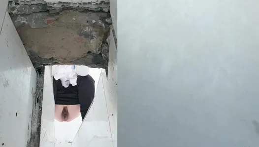 The hospital held a ditch toilet 6