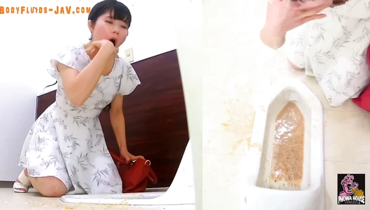 BFJV-175 Voyeur, Japanese Toilet Vomit