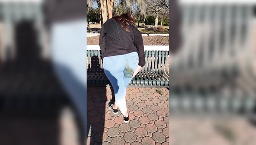 Lexipoo - Lexi begs her Dom to poop her pants in public