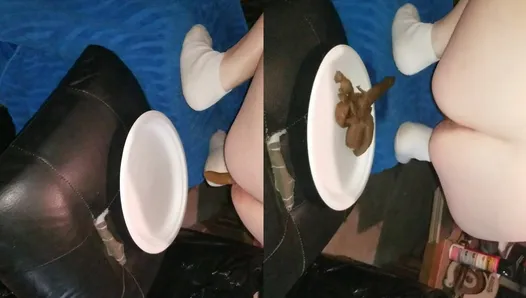 fartgirl420 - Big poop for whore