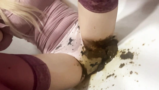 thefartbabes - Massive Shit Panty Ruined