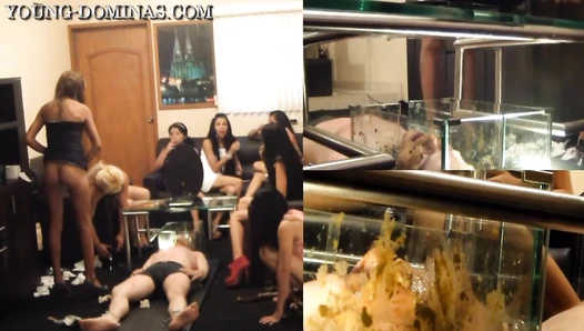 Sorry Slave you Stay until you Swallowed all the Shit Part 4