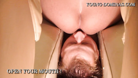 Toilet Slave between the Couch Part 5