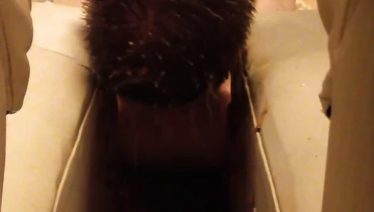 Toilet Slave between the Couch Part 5
