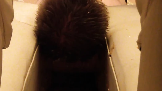 Toilet Slave between the Couch Part 5