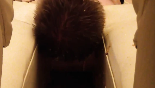 Toilet Slave between the Couch Part 5