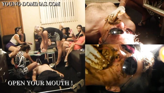 2 Buttholes over 1 Toilet face Part 2
