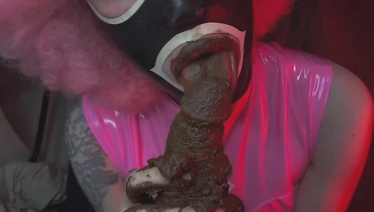 SweetBettyParlour - Midnight Golden Poo Stroking