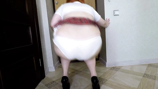 cleopatra - SchoolGirl Pooping in Panty