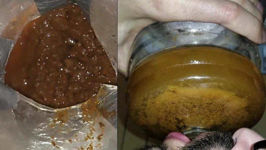 SSBBW Queen Siya - 1 LITER PEE on fresh HUGE DUMP