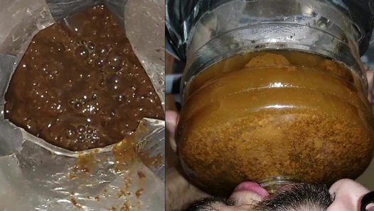 SSBBW Queen Siya - 1 LITER PEE on fresh HUGE DUMP