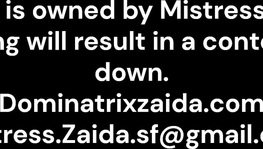 Mistress Zaida - Fucking shit breath Toilet Slavery