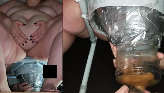 SSBBW Queen Siya - Belly Fetish + DRINK MY BROWN WATER !! + METAMUCIL