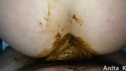 Anita_K - He cums in my shitty mouth