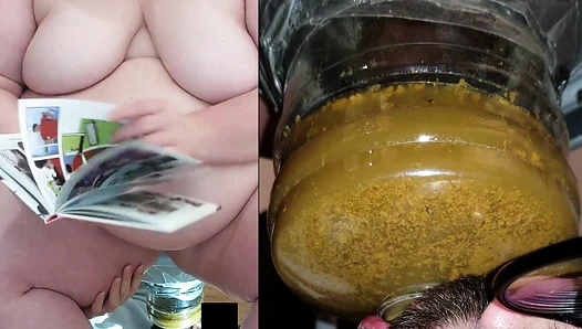 SSBBW Queen Siya - - He drinks my BIGGEST ENEMA OF 2023