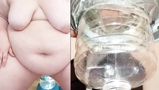 SSBBW Queen Siya - - He drinks my BIGGEST ENEMA OF 2023