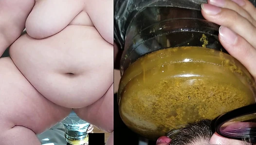 SSBBW Queen Siya - - He drinks my BIGGEST ENEMA OF 2023