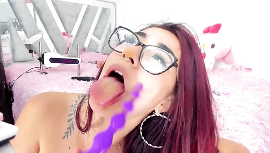myeong_  (Cam Girl) ATM Dirty Anal Beads Show