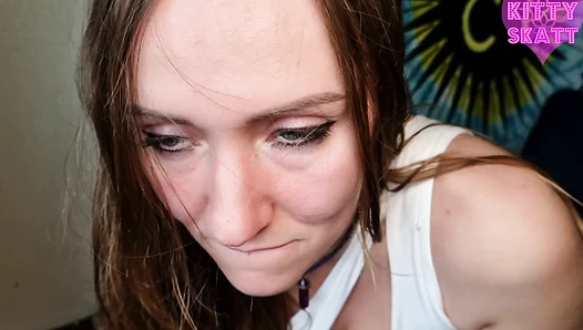 Kitty Skatt - Diaper candy torture