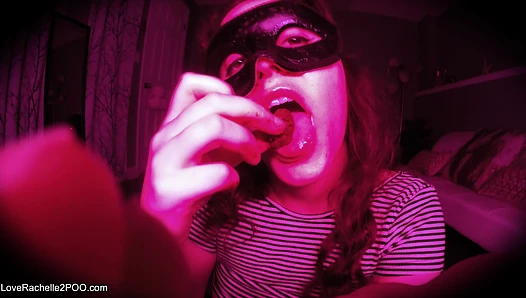 LoveRachelle2 - After Filming - Eat Shit & Cum PantyPoop