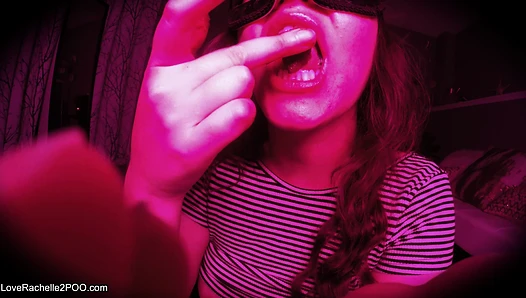 LoveRachelle2 - After Filming - Eat Shit & Cum PantyPoop