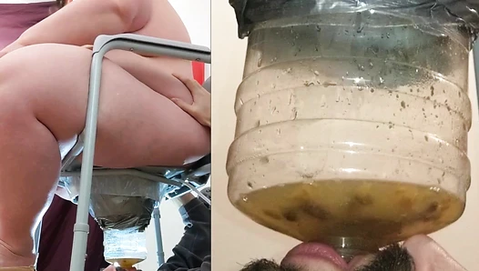 SSBBW Queen Siya - WEIRD ENEMA 7 + BLENDED CARROT MEAL