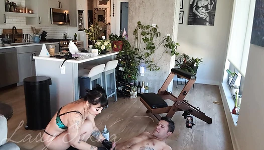 LadySokha - Full Toilet Training In Sexy Lingerie