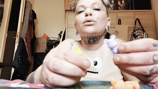 Aris Dark - Bored baby playing