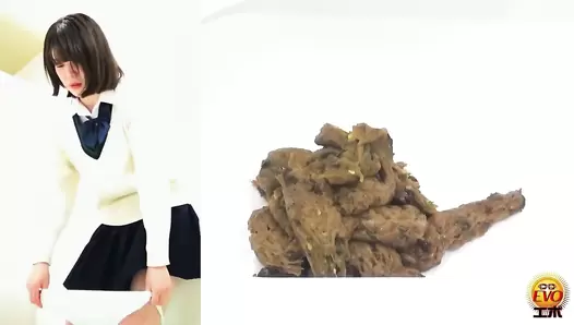 DLEE-712 03 Obscene scenes of schoolgirls pooping naked with wide opened legs. VOL. 5