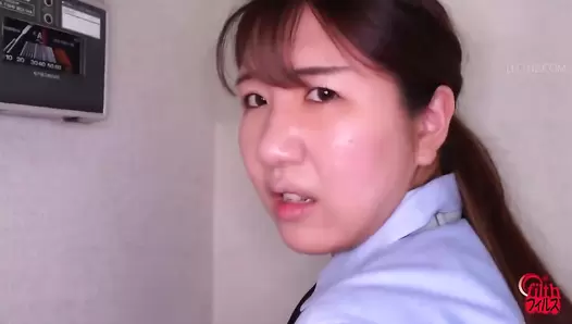 DLFF-620 05 Schoolgirls dark part-time job: pooping photo session in front of the pervert people