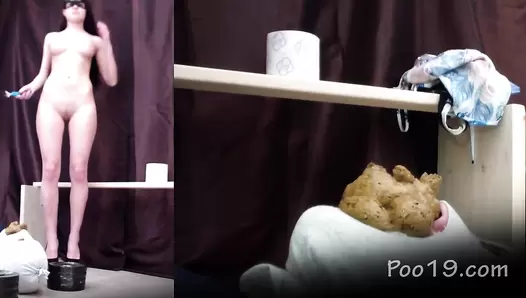 MilanaSmelly - Sweet shit-breakfast from Christina