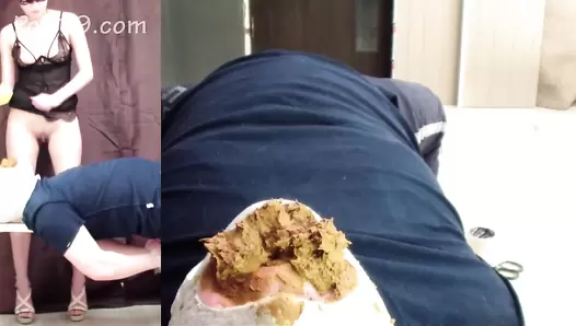 MilanaSmelly - Close contact with Christina's ass close up