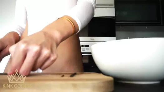 KinkGodess - Poop cake baking