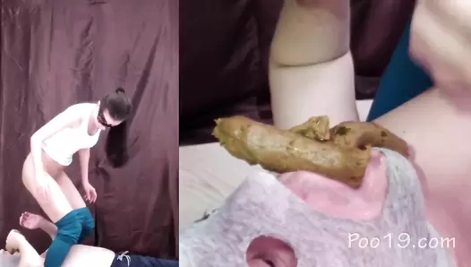 MilanaSmelly - Girls torture me every time I serve them! Christina is dancing! (Girls rape me every time I serve them! Christina is dancing!)