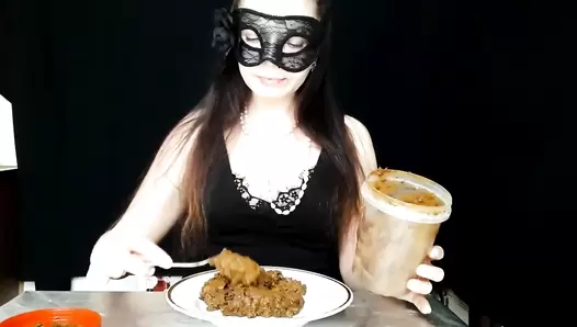 ScatLina - I Eat And Swallow 3 Big Loads Of My Shit By Top Babe Lina