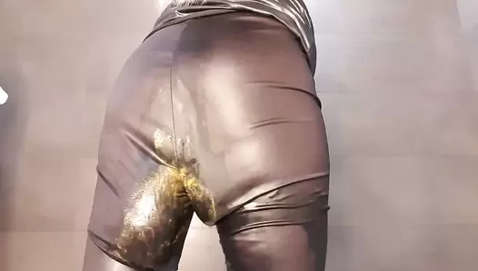 Thefartbabes - Leather Leggings Diarrhea