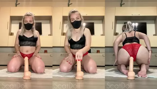 Scat Doll - Sexy Shit and Sloppy Footjob